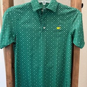 Masters Green Polo Shirt-boys youth boys size Medium